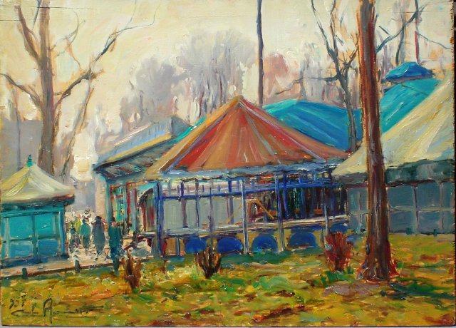 alla fiera  milano  1957